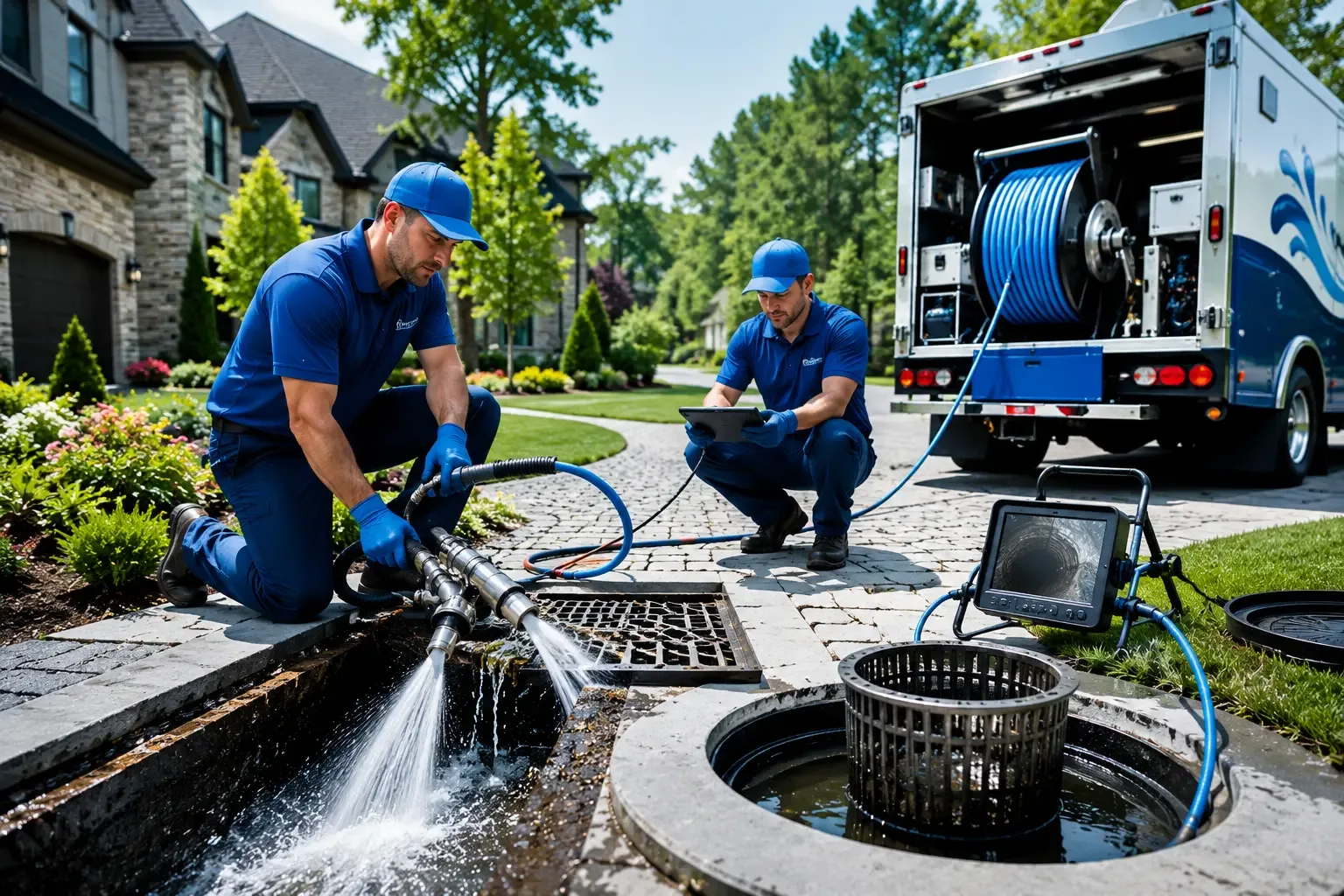 Local outdoor drain cleaning professionals in Red Rock, OK
